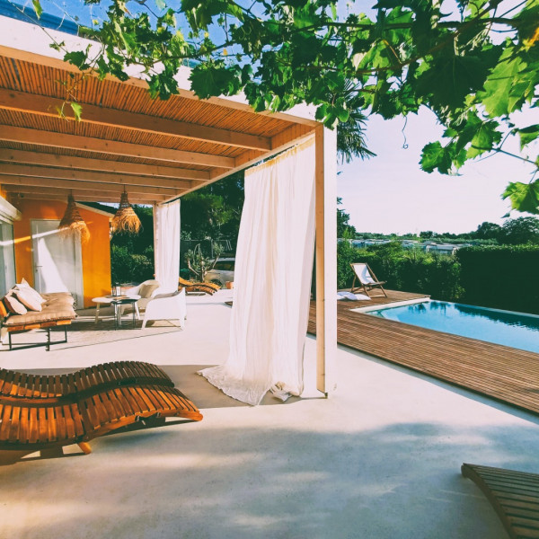 Casa B, Casa B mit Pool und Meerblick, Porec Umgebung Istrien Tar