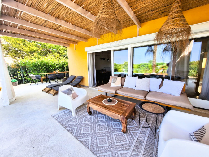 Casa B mit Pool und Meerblick, Porec Umgebung Istrien Tar