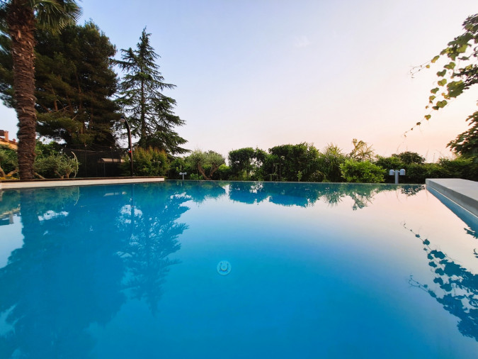 Casa B mit Pool und Meerblick, Porec Umgebung Istrien Tar