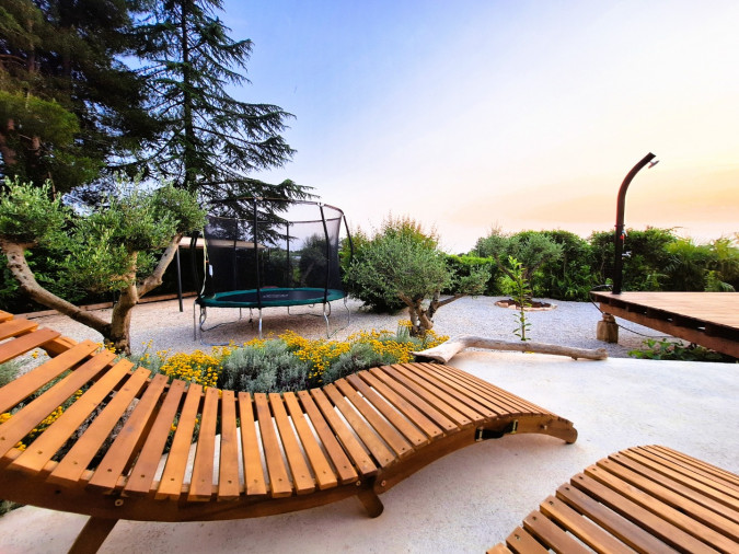 Casa B mit Pool und Meerblick, Porec Umgebung Istrien Tar