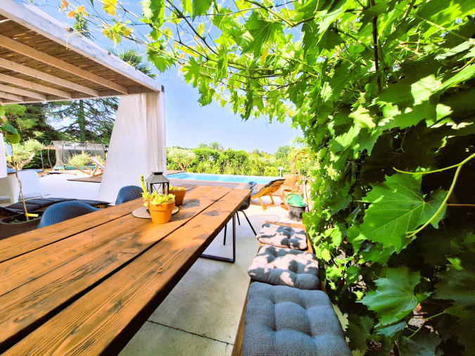 Casa B mit Pool und Meerblick, Porec Umgebung Istrien Tar