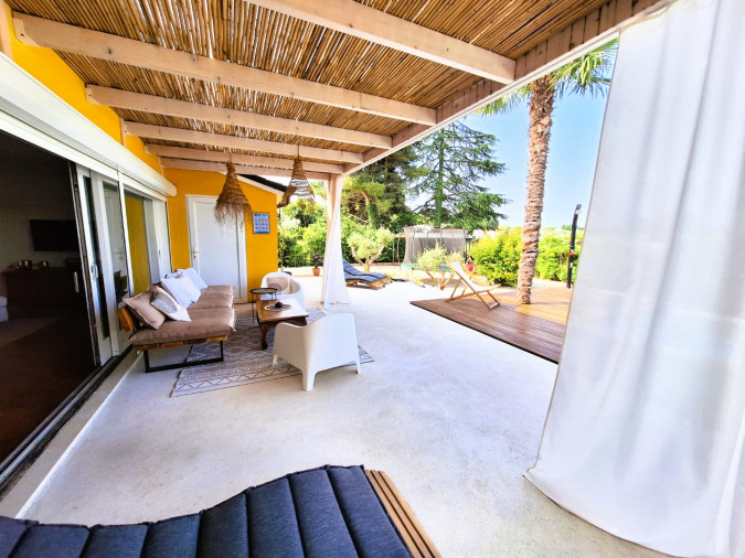 Casa B mit Pool und Meerblick, Porec Umgebung Istrien Tar