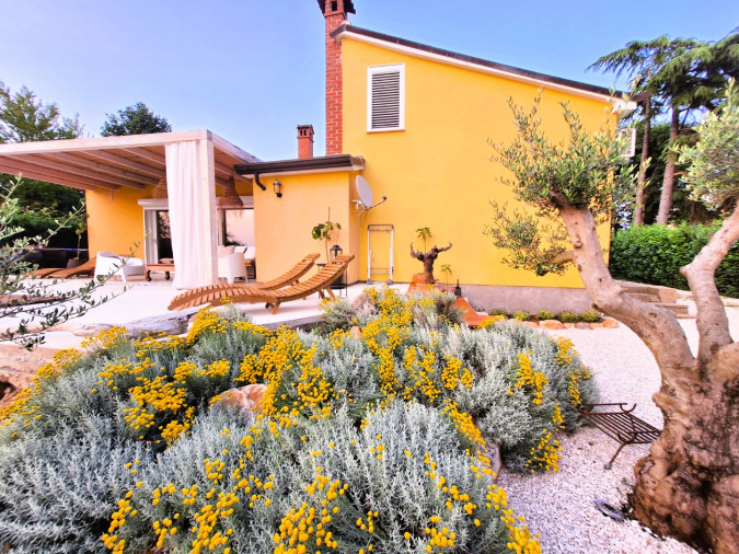 Casa B mit Pool und Meerblick, Porec Umgebung Istrien Tar