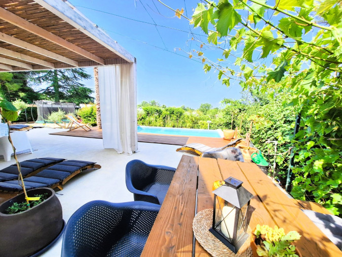 Casa B mit Pool und Meerblick, Porec Umgebung Istrien Tar