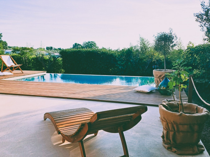 Casa B, Casa B mit Pool und Meerblick, Porec Umgebung Istrien Tar