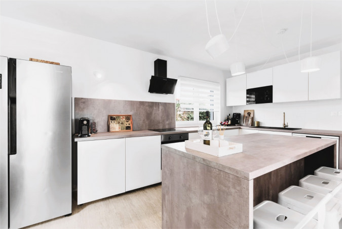 Casa B mit Pool und Meerblick, Porec Umgebung Istrien Tar