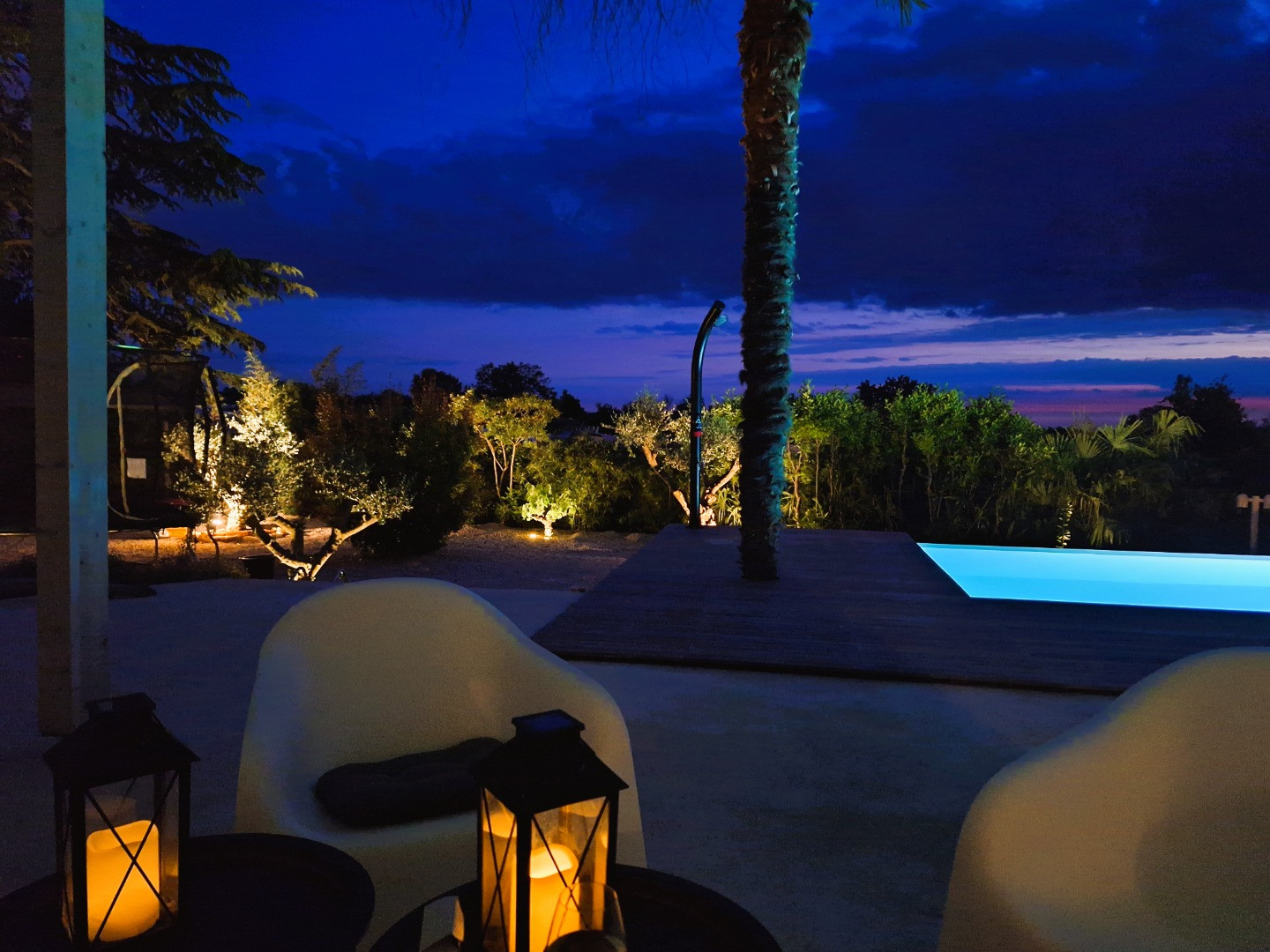 Casa B mit Pool und Meerblick, Porec Umgebung Istrien Tar